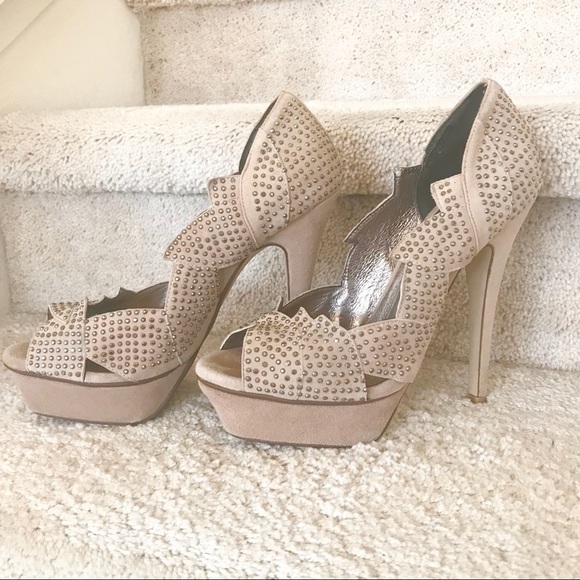 Jeffrey Campbell Turner rhinestone embellished platform pump 7 - Picture 3 of 8